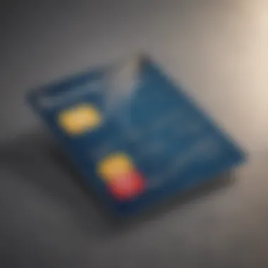 Conceptual illustration of credit card calculations