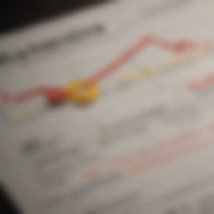 Chart depicting the relationship between economic indicators and mortgage rates