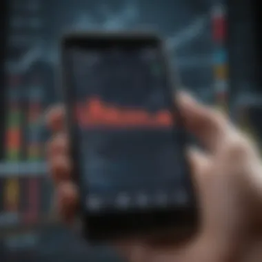 Trends in Mobile Stock Trading A graph depicting the rise of mobile stock trading over recent years