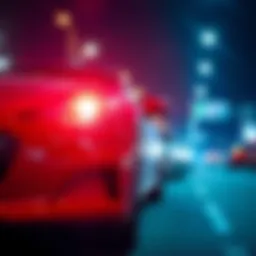 Illustration showcasing affordable car insurance options