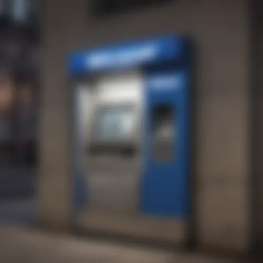 NFCU Cash Deposit ATM exterior showcasing advanced technology