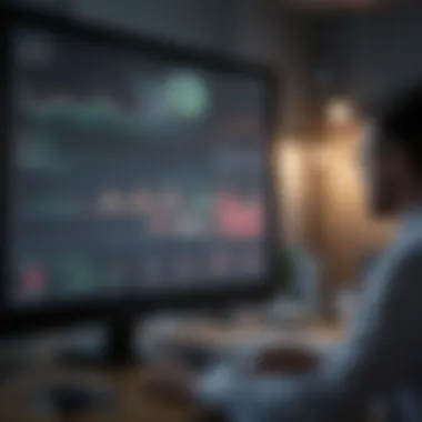 Understanding Market Dynamics A person analyzing market data on a screen