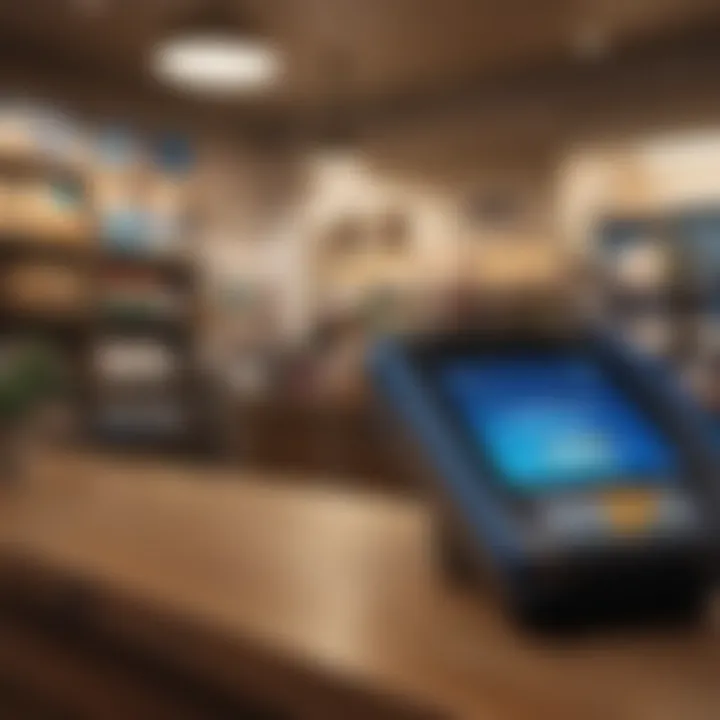 Retail environment enhanced by PayPal terminals