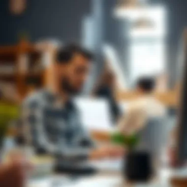 Unlocking Freelance Opportunities Freelancer engaged in creative work