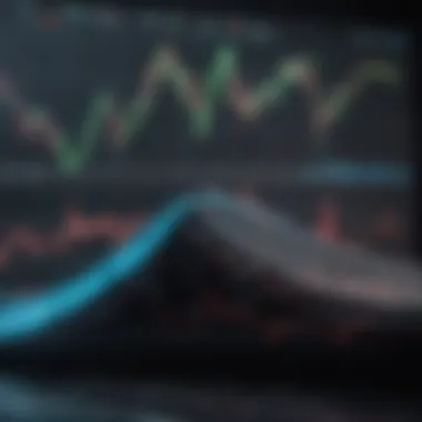 Impact of Tweets on Stock Markets Stock market graph showing fluctuations