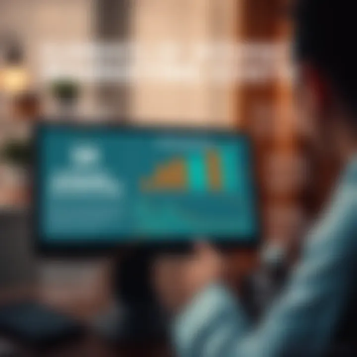 An infographic showcasing the elements contributing to internet marketing expenditures.