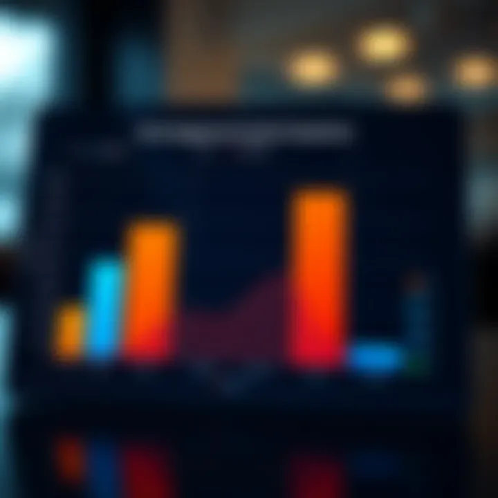 Chart comparing user engagement levels