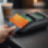 Cash App interface showcasing credit card payment option